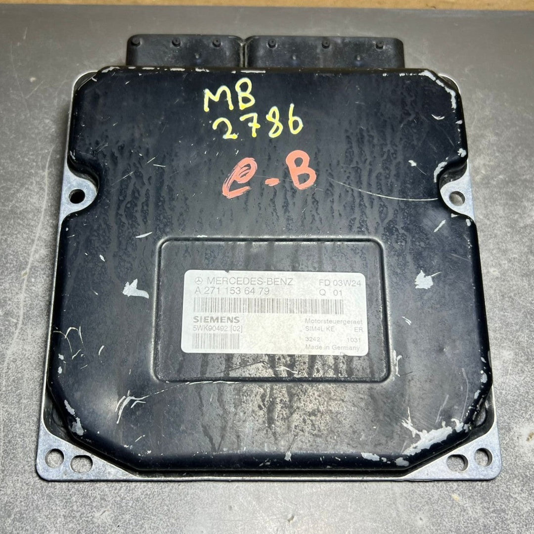 03-06 Mercedes W203 C-Class Engine Control Module Unit ECM ECU A271 1536479OEM