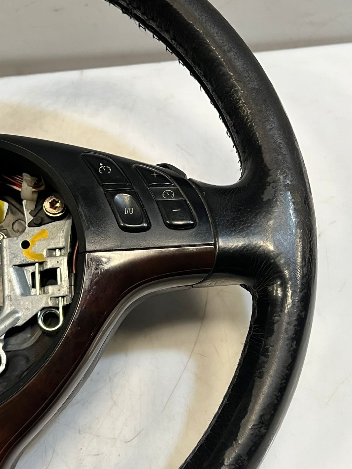 2002 BMW X5 X3 E53 Steering Wheel Multifunction Controls LEATHER 6760581 OEM