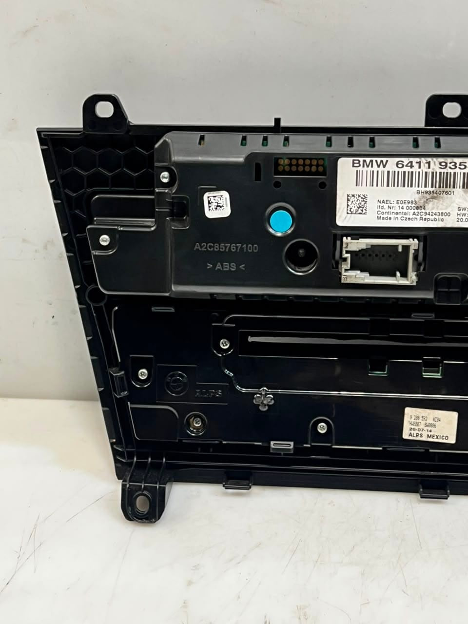 2010-2017 BMW X3 F25 and X4 F26 Climate Control SWITCH Panel 9354076 OEM