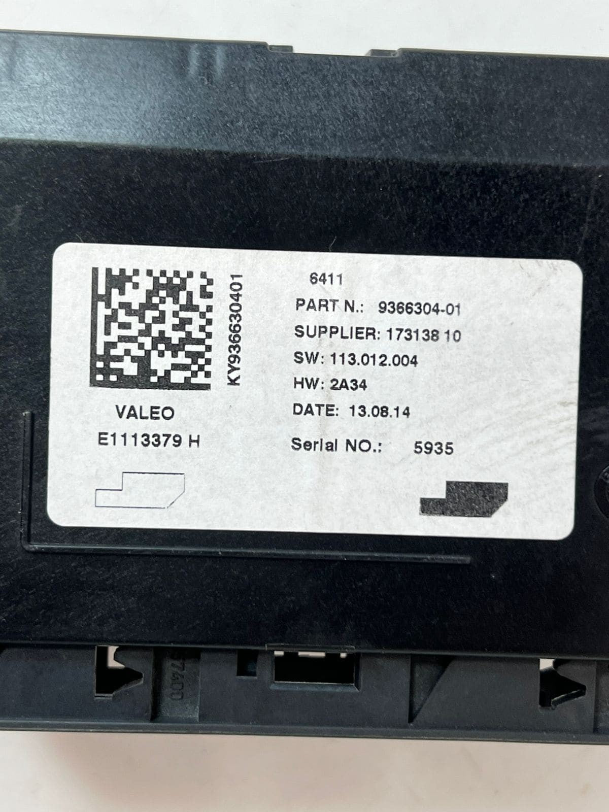 BMW 2 SERIES F20 F21 F30 F31 F32 F56 Air Conditioning Control Module 9366304 OEM