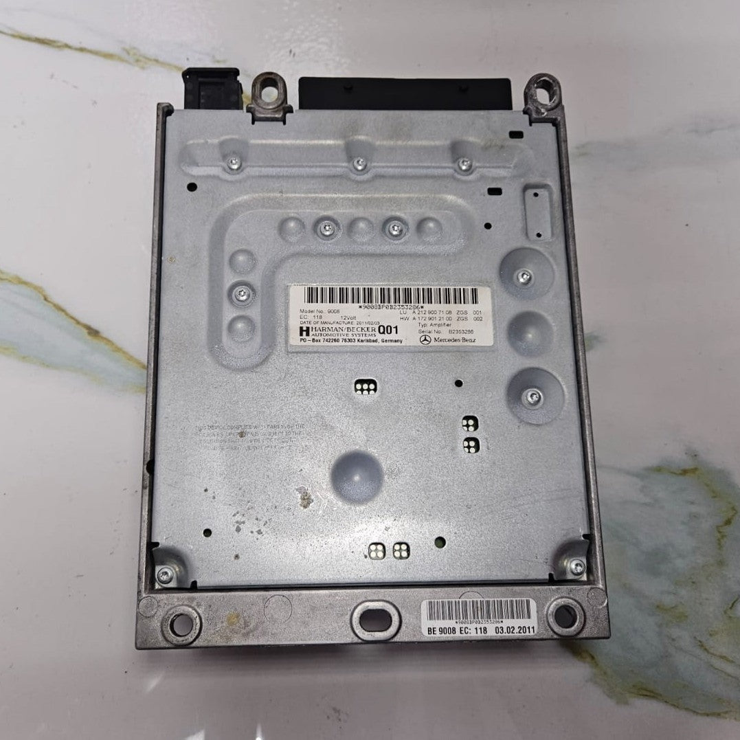 10-14 Mercedes W212 Harman Kardon Audio Sound Amplifier Amp A212 9007108 OEM