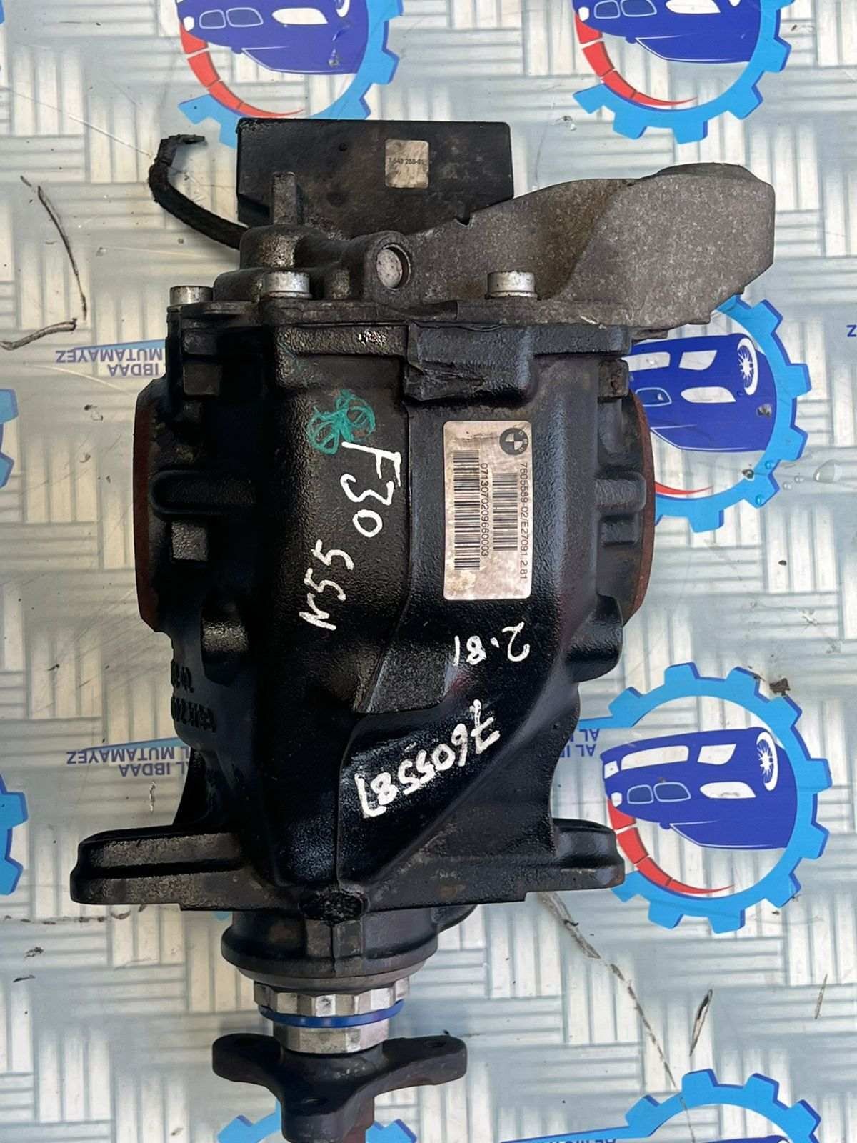 2012 BMW F30 M335i 2014 Rear Differential 7605589 RATIO 2.81