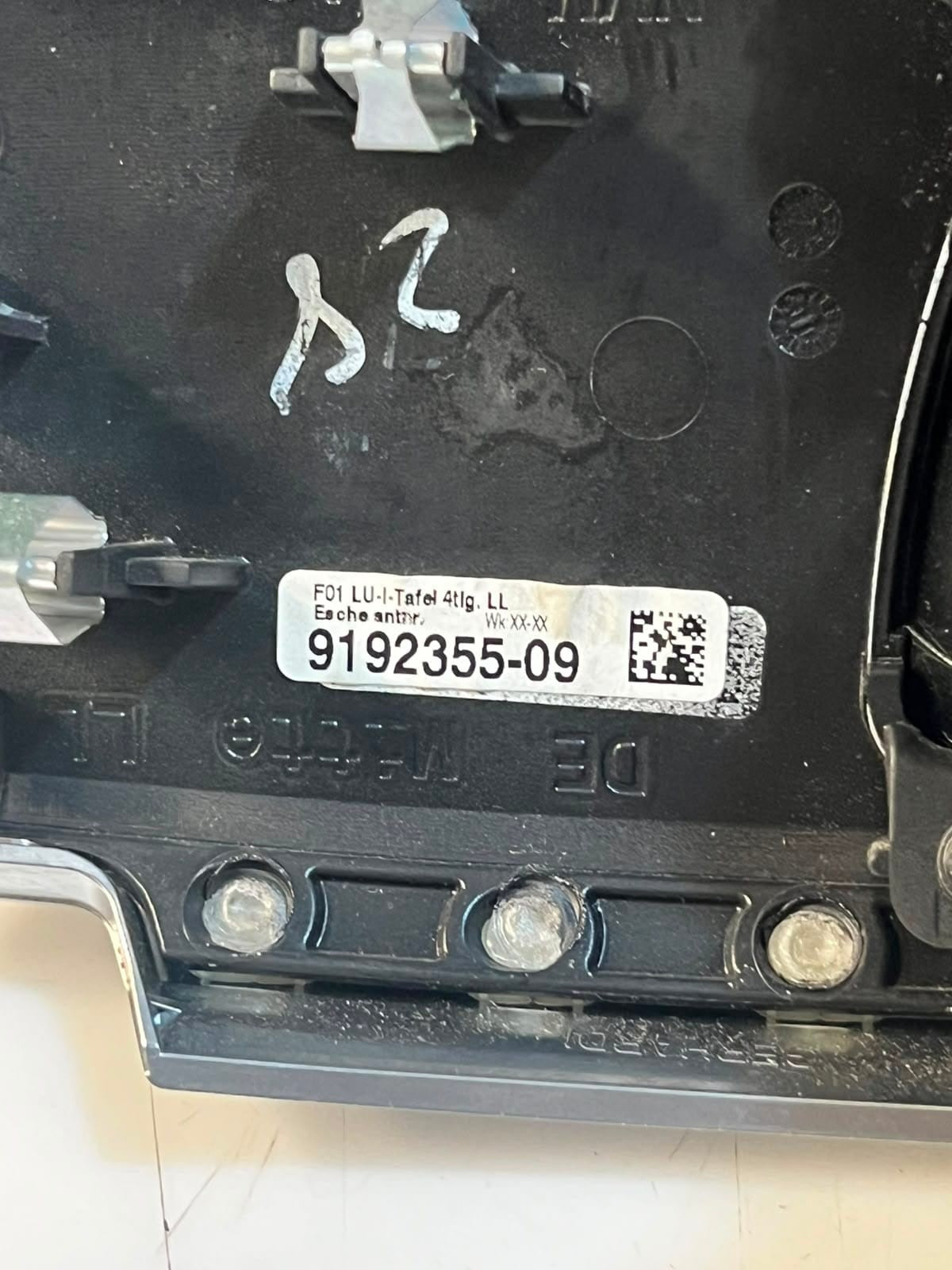 BMW 7 Series F01 F02 F03 F04 750i Center Dash Air Vent 9115859 OEM USA LHD