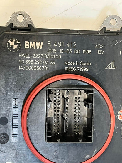 2017-2019 BMW G30 G31 G32 F90 X3 530i Led Headlight Control Module 8491412 OEM