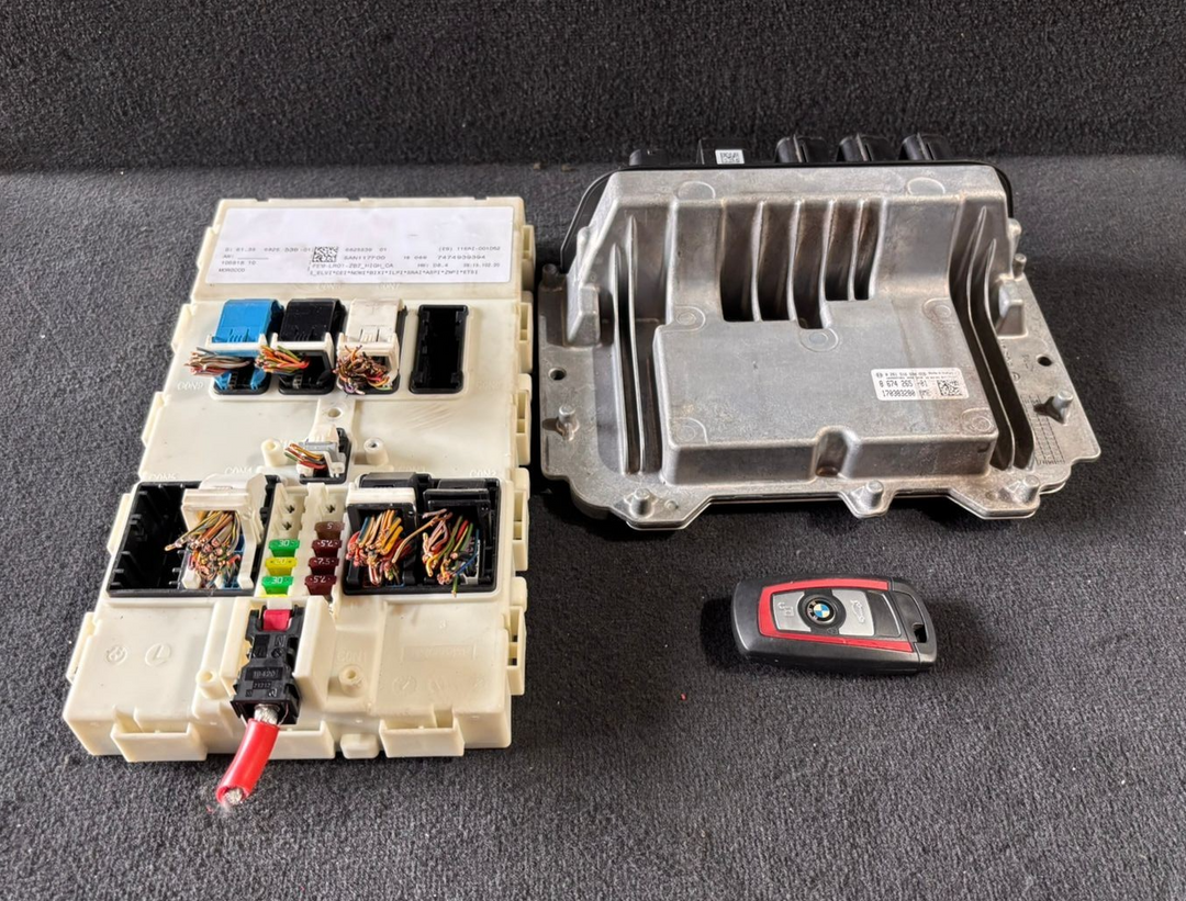 BMW 1 2 3 F20 F22 F30 1.8i B38 ENGINE CONTROL UNIT  DME FEM KEY SET - 8674265