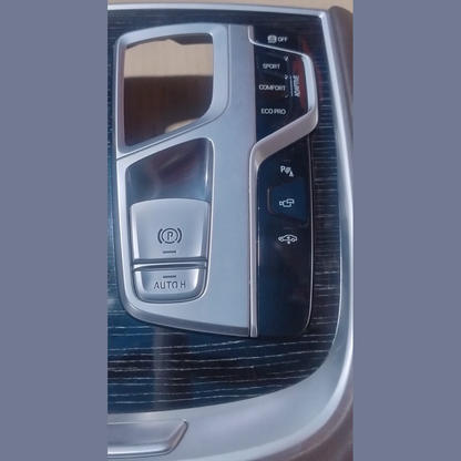 BMW G11 G12 CENTER CONSOLE TRIM COVER WITH KNOB CONTROLLER SWITCHES,  9352292