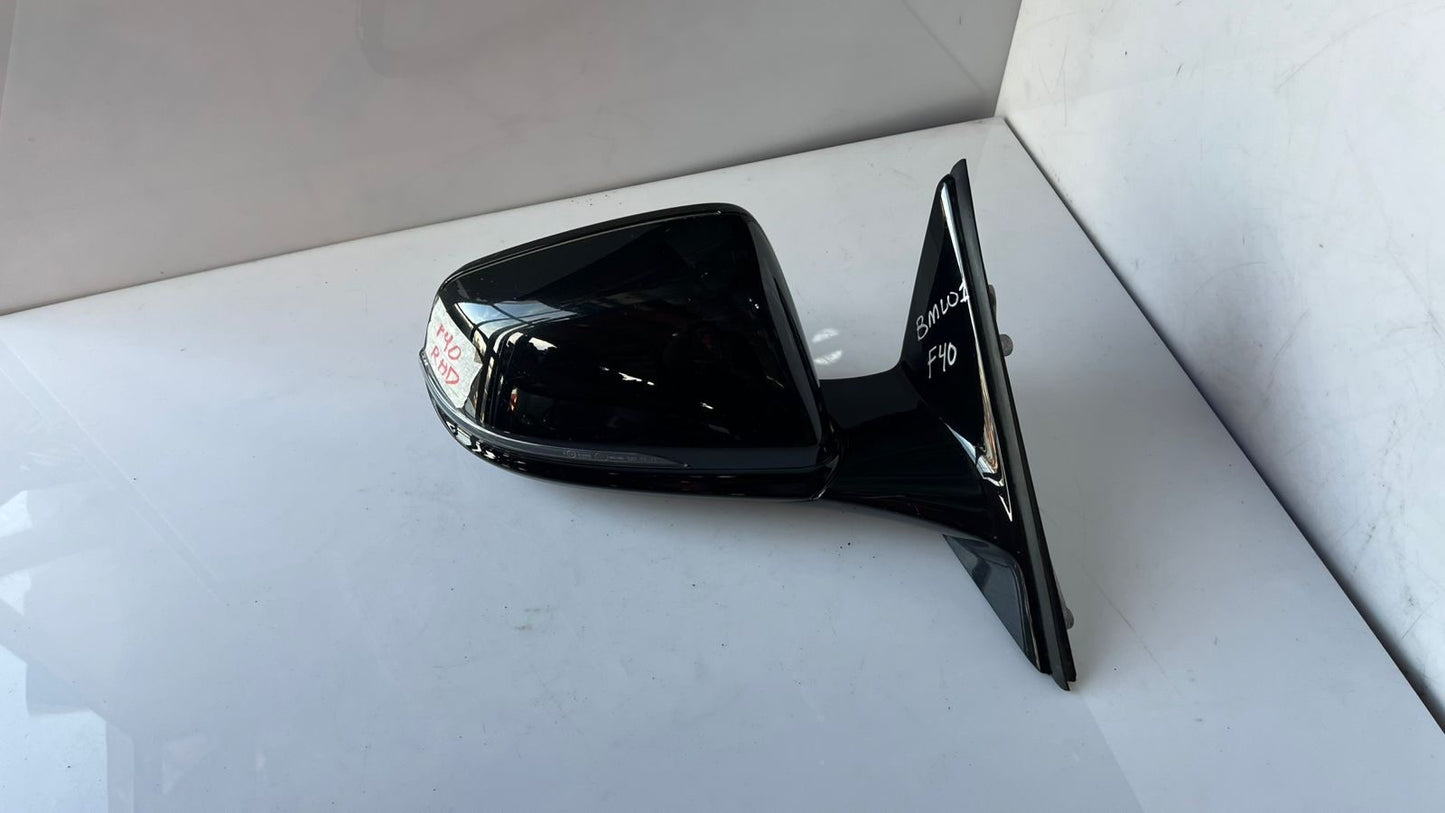 BMW F40 Mirror Right Side VIEW MIRROR 041564 BLACK RHD OEM