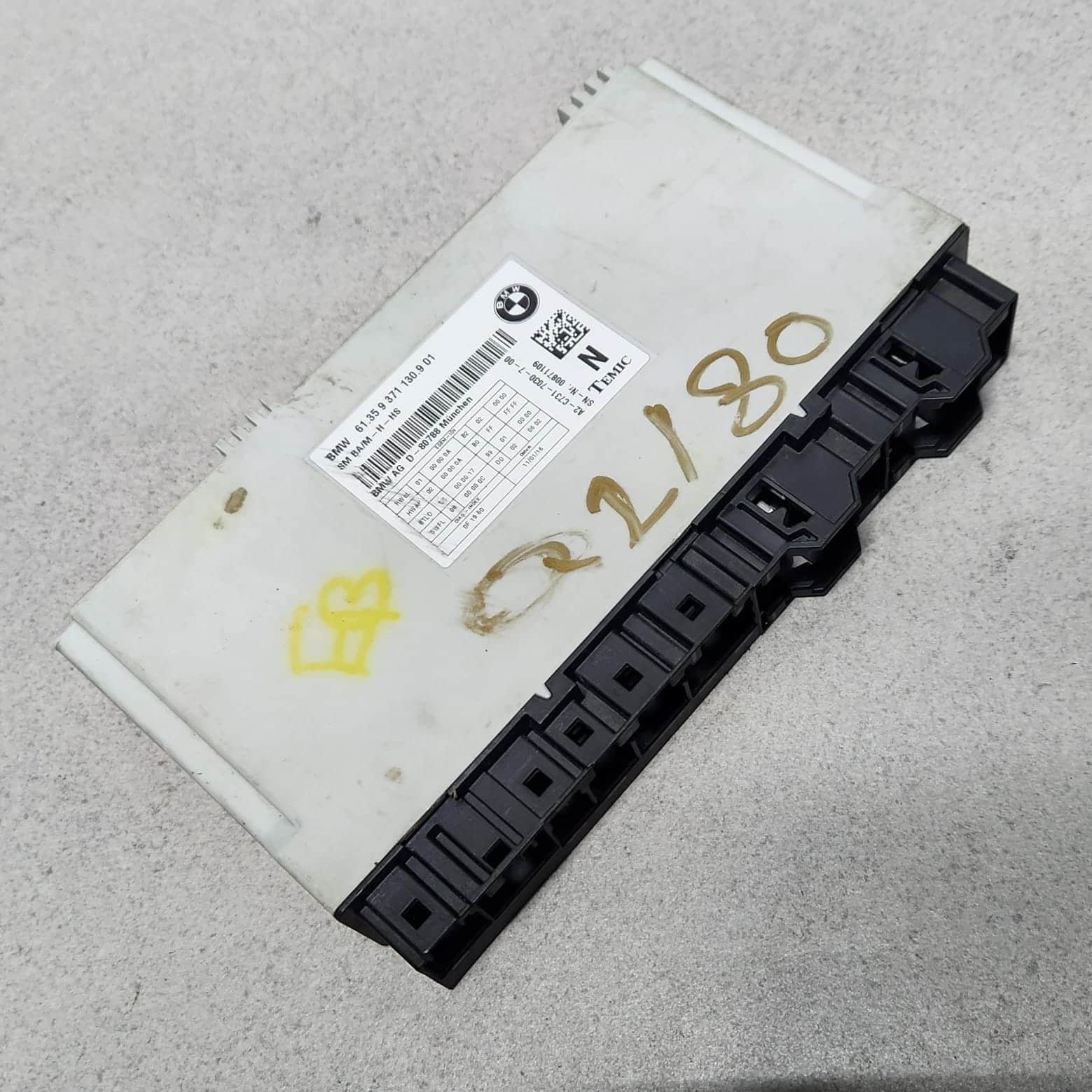 2014-2016 BMW 435i Seat Control Module 9371130  F30 F32 F33 F36 F82 M4 M235