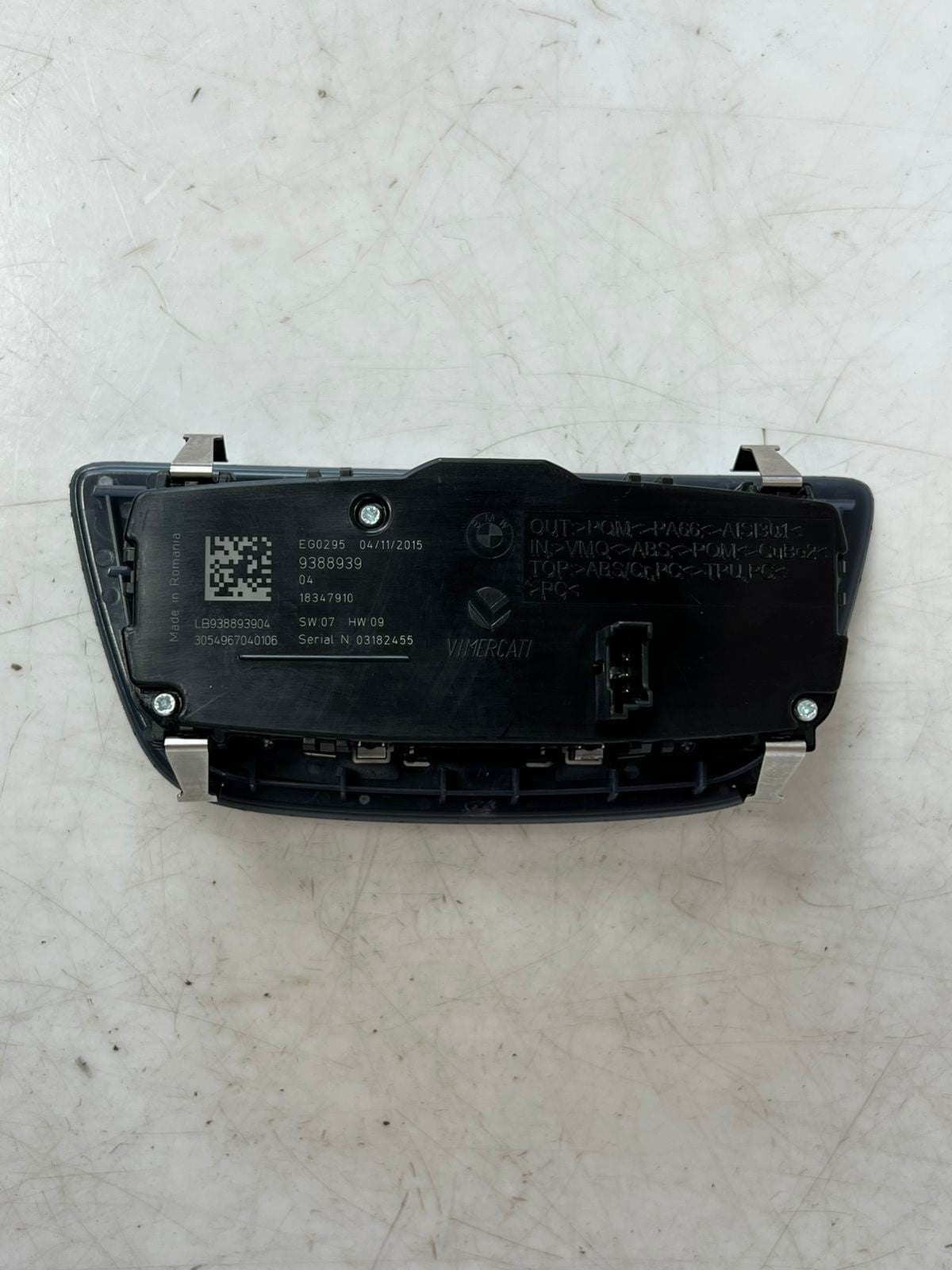 2015 BMW 7 Series G11 G12 Headlight Control Switch CONTROL Unit 9388939 OEM