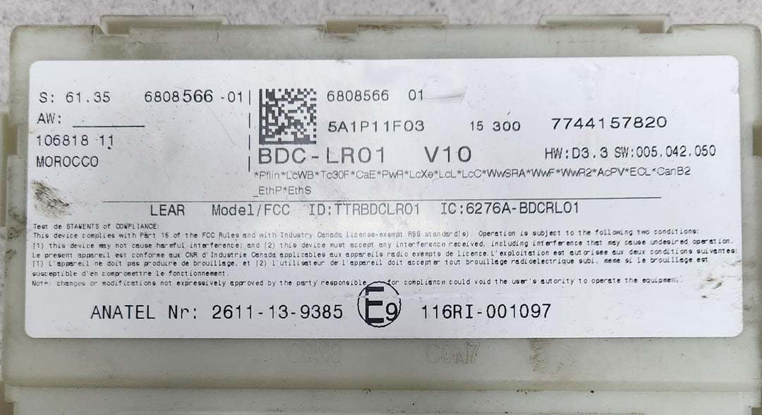 BMW Engine Control Module 8662843 F48 X1 B38 3 CYLINDER ECU SET 