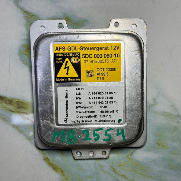 Mercedes Xenon Headlight Control Module A1648208185 W164 ML and X164 GL