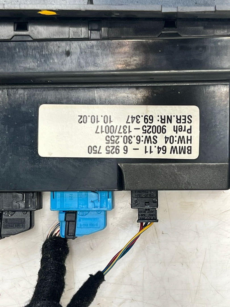 BMW 735i 740i 7 Series E65 E66 Automatic Climate Control Panel 6925750 OEM