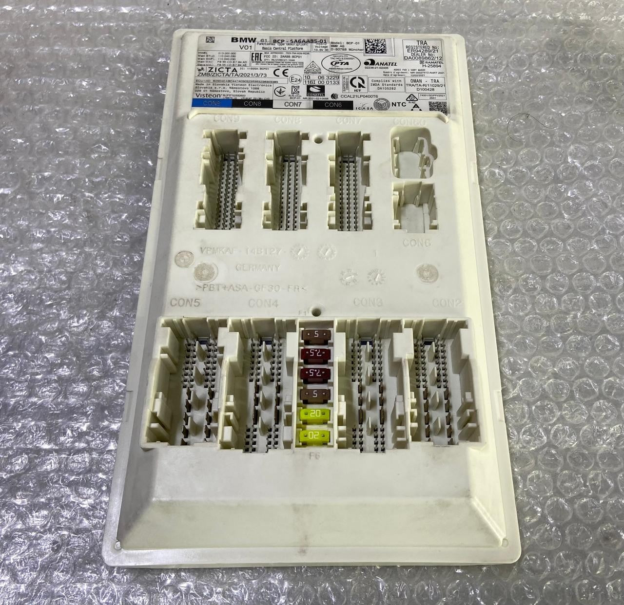 OEM BMW i20 BDC Basic Computing Platform 5A6AA85 Brand New ANATEL