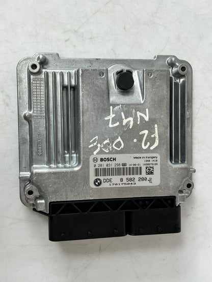 BMW 1 3 SERIES F20 N47 DIESEL ENGINE CONTROL MODULE ECU SET FEM + 1KEY 8582280