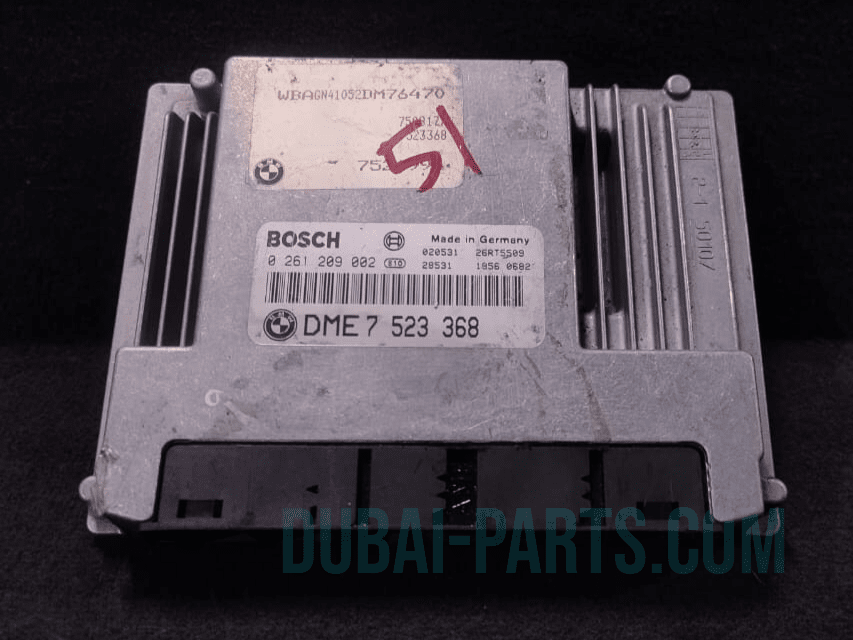 MW 7 SERIES E65 E66 N62 ENGINE CONTROL UNIT ECU MODULE ONLY  DME  - 7523368