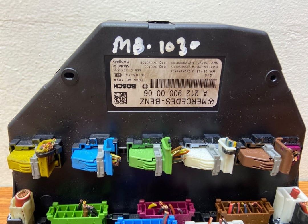 2009-2014 Mercedes-Benz E350 Sam Control Module A2129000006 E-Class W212