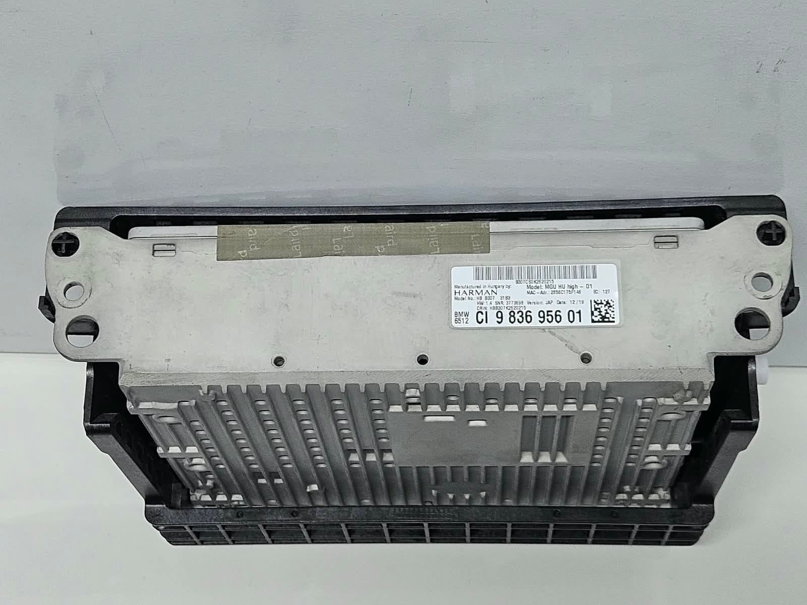 9836956-2019 BMW X5 G05 RHD Audio Head Unit High 3 MGU Module OEM