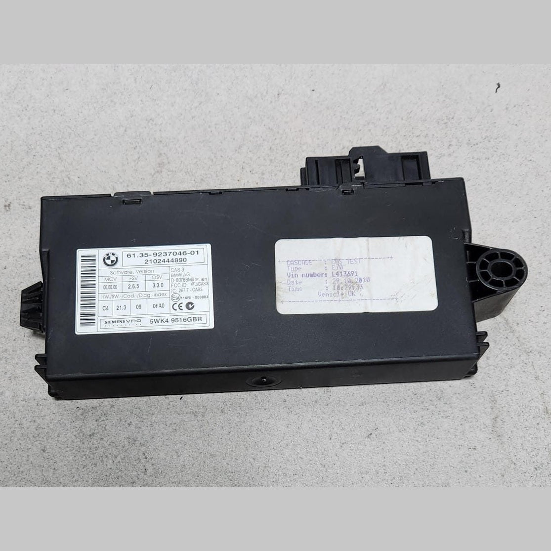2011 BMW X5 E70 3.5i Engine Control Module DME 7614754 535i X5 E70 ECU SET