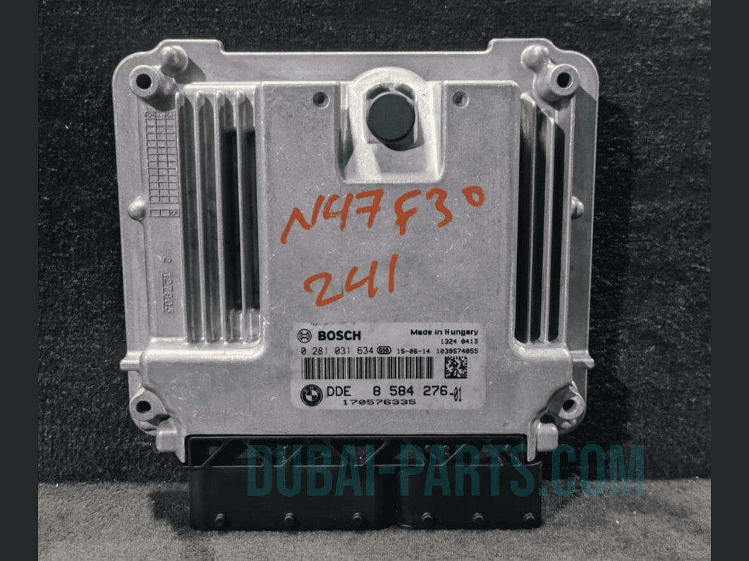 BMW AUTOMATIC F30 F31 320d N47N 163HP ENGINE CONTROL UNIT MODULE ONLY - 8584276
