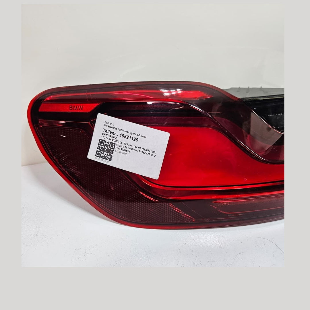 BMW X4 G02 X4 F98 Rear Light Side Panel LEFT 7409395