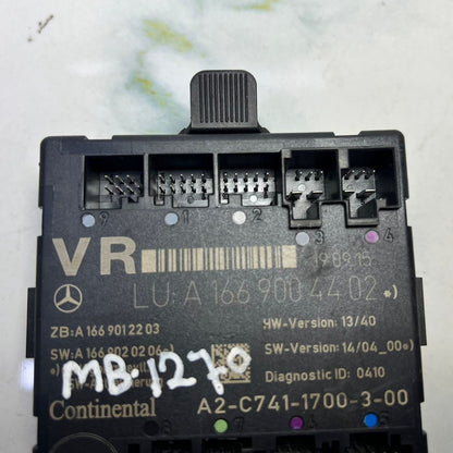 2014-2016 Mercedes-Benz GL350 ML450 Door Control Module A 1669004402