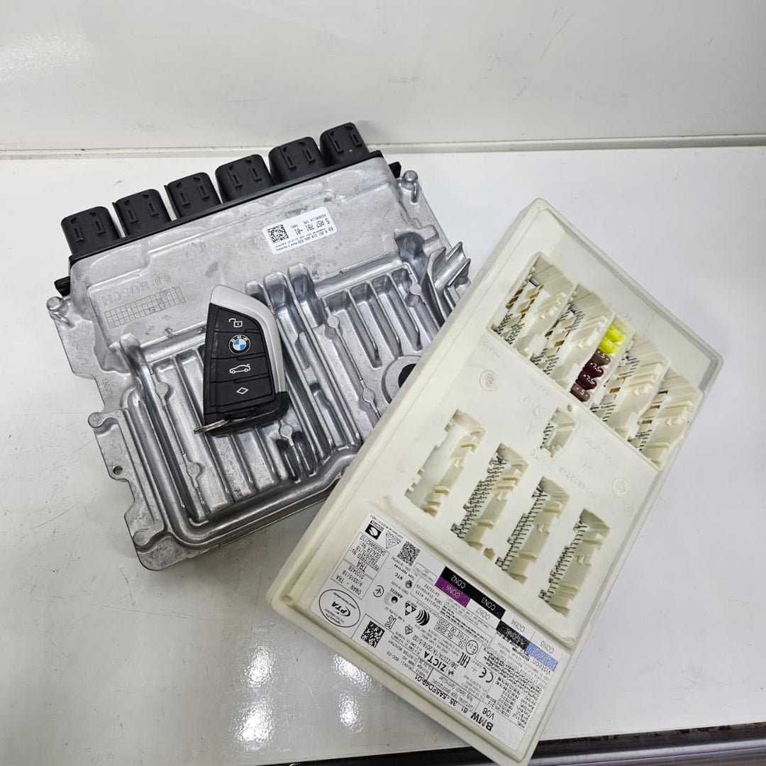 5A57781-2023 BMW X3 330i B48 Engine Control Module ECM DME Key Set
