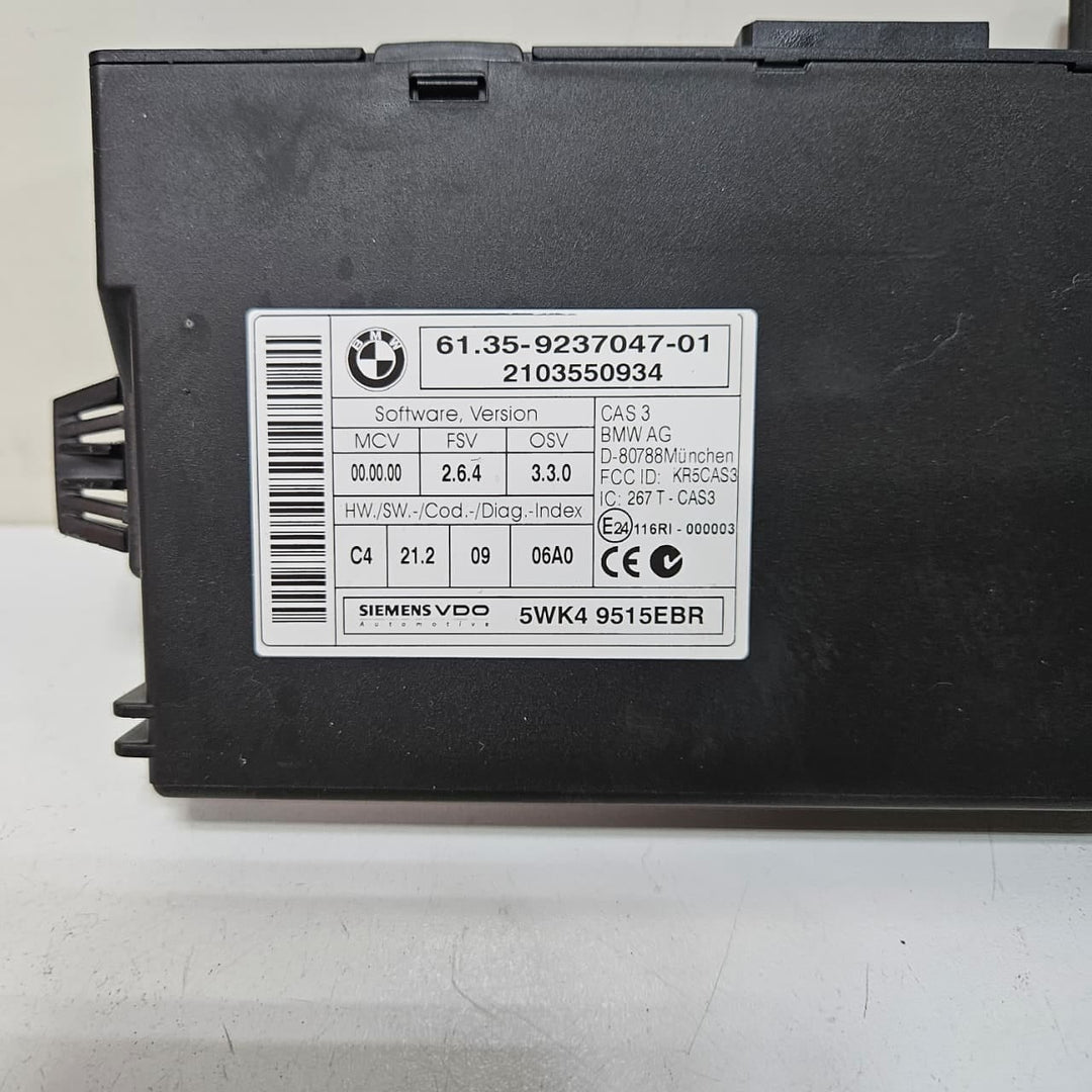 2011-2013 BMW 328i Z4 sDrive30i Engine Control Module DME Key Set 7614359