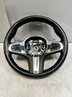 Load image into Gallery viewer, 2018 BMW 5 Series G30 530e MSPORT Multifunction Steering Wheel 8071899 OEM