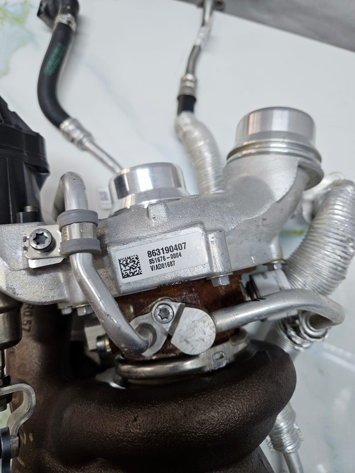2018 BMW 530i G Series B48 Turbocharger 8631904 OEM