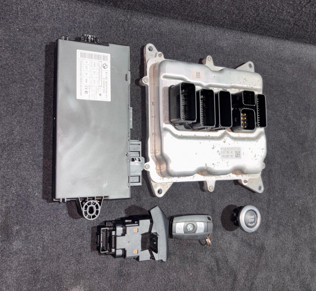 BMW X1 E84 20i N20 184HP Engine Unit ECU Kit DME CAS3 + Key Automatic - 8617569