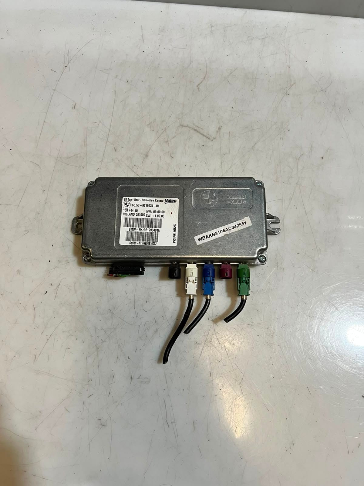 2009-2016 BMW 750i 5 Series Gran Turismo F07 Camera Control Unit 9219934 OEM