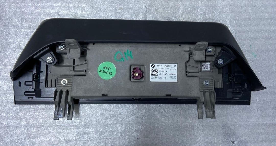 OEM BMW M8 F91 F92 F93 G14 Dashboard Navigation Display Screen 5A0E6B8