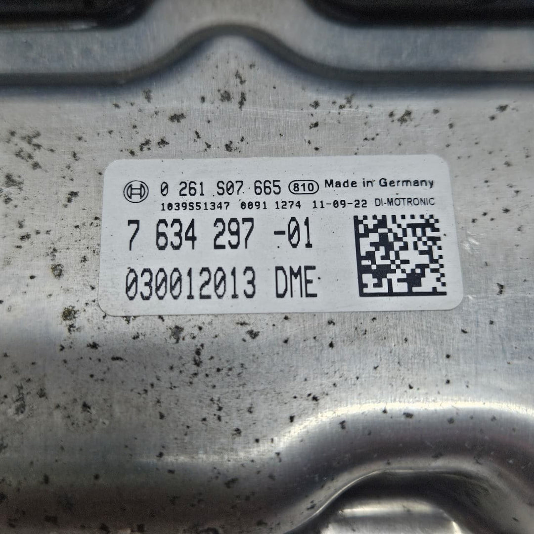 BMW 1 3 F20 F30 116i 316i N13 1.6 Engine Control Unit DME ECU KEY SET 7634297