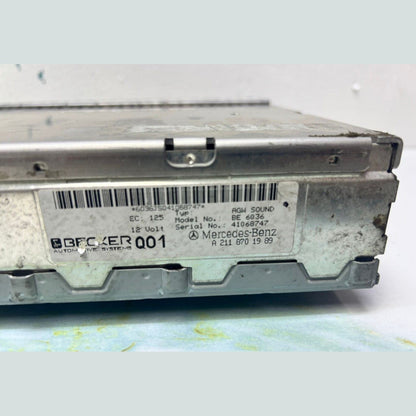 03-09 Mercedes-Benz W211 E-Class Amplifier A 211 870 19 89 OEM