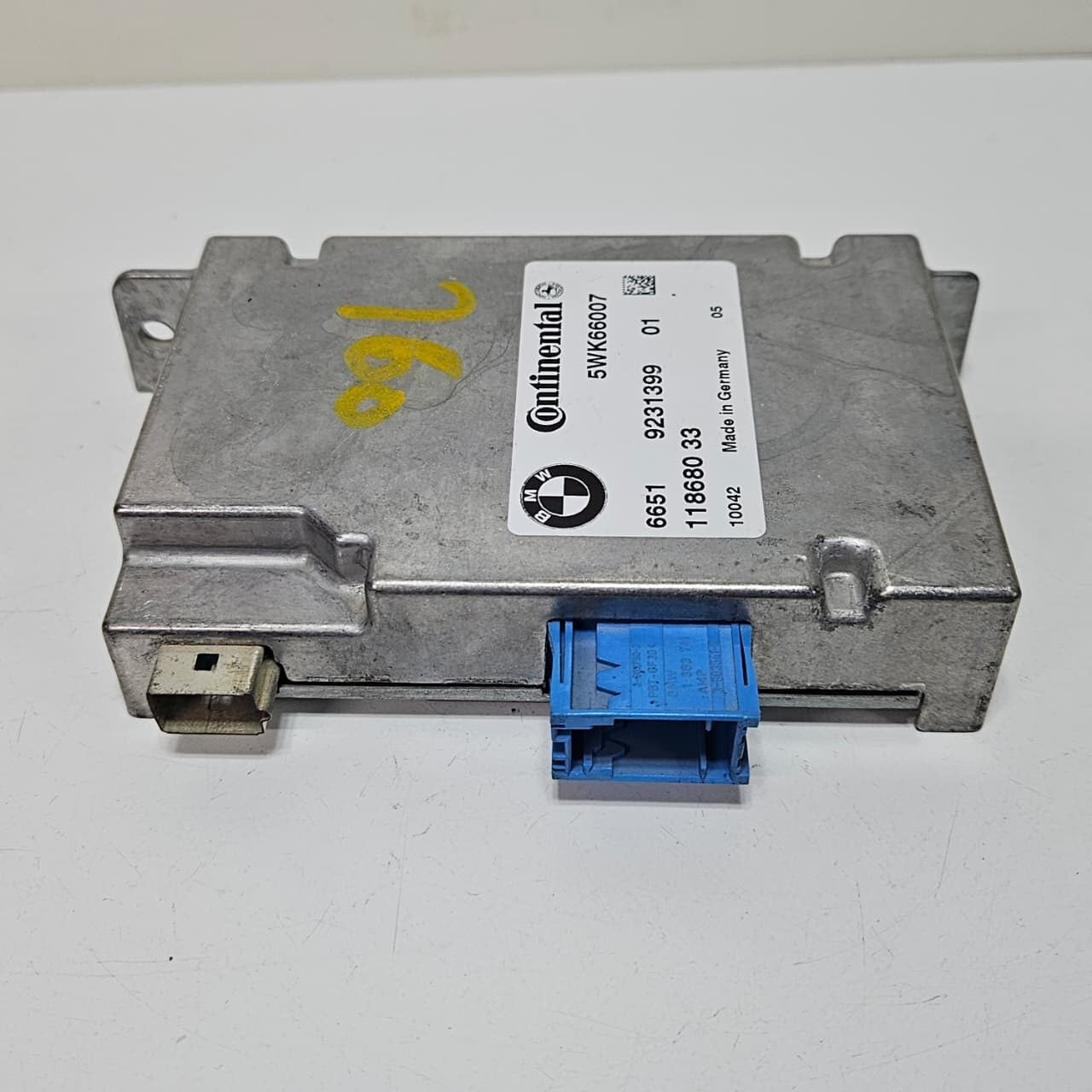 2011 BMW F10, F11, 535i, Camera Control Module 9231399