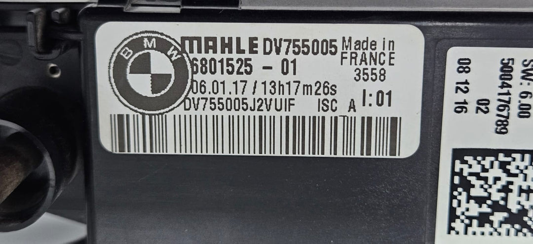 6801525-2015-2019 BMW 750Li 7 Series G11 G12 Auxiliary Heater Radiator OEM