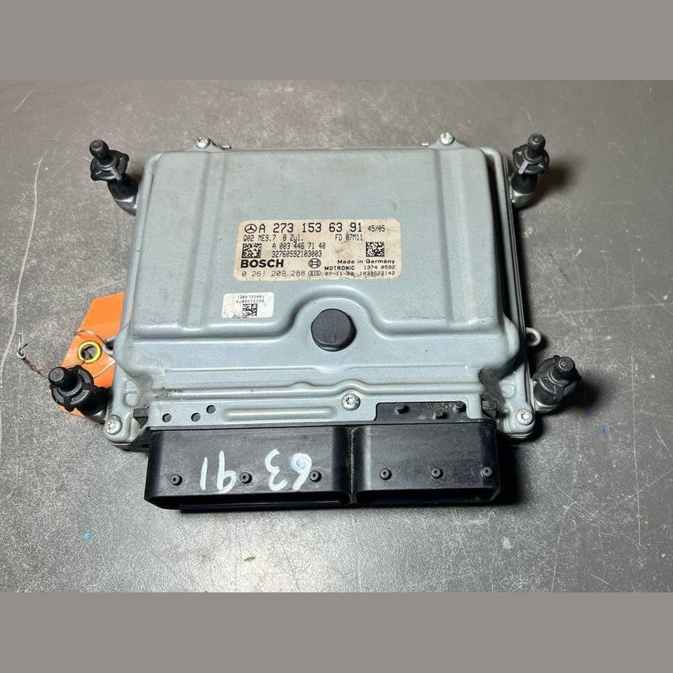 07-12 Mercedes W164 GL ML GLE ECU Motorsteuergerät Unit A273 1536391 OEM