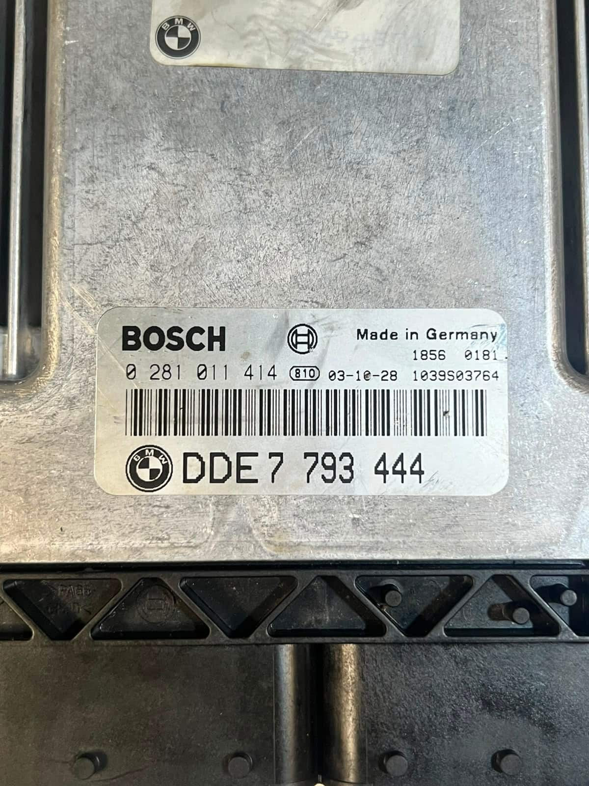 2000-2006 BMW X5 E53 3.0d M57N Engine Control Unit ECU ONLY DDE 7793444 OEM