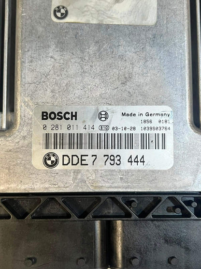 2000-2006 BMW X5 E53 3.0d M57N Engine Control Unit ECU ONLY DDE 7793444 OEM