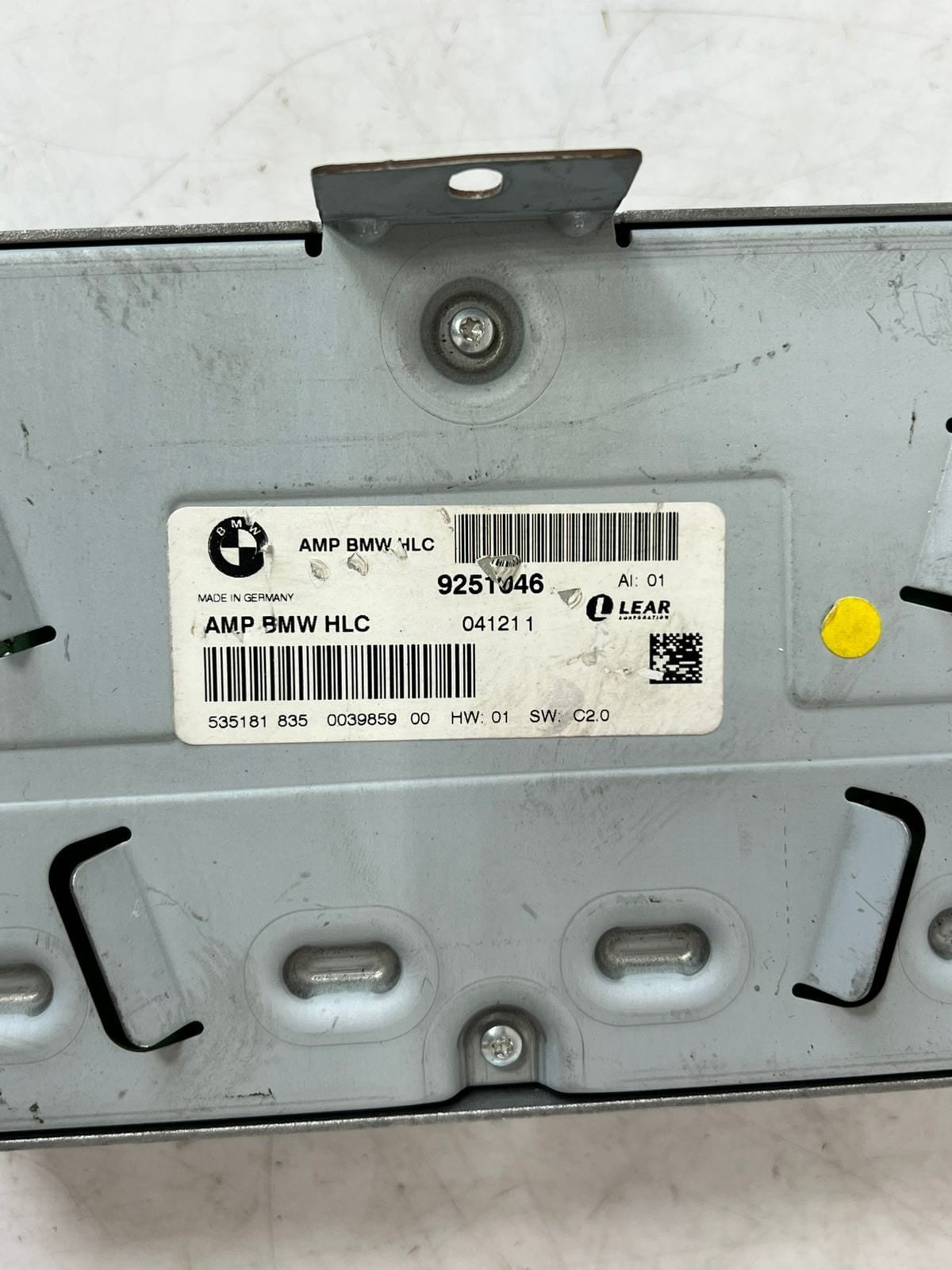 2011-2014 BMW X3 F25 HIFI SOUND Audio Amplifier 9251046 OEM