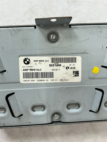 2011-2014 BMW X3 F25 HIFI SOUND Audio Amplifier 9251046 OEM