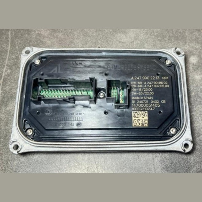 2020–2024 Mercedes-Benz AMG GLB Headlight Control Unit Module A247 9002213 OEM