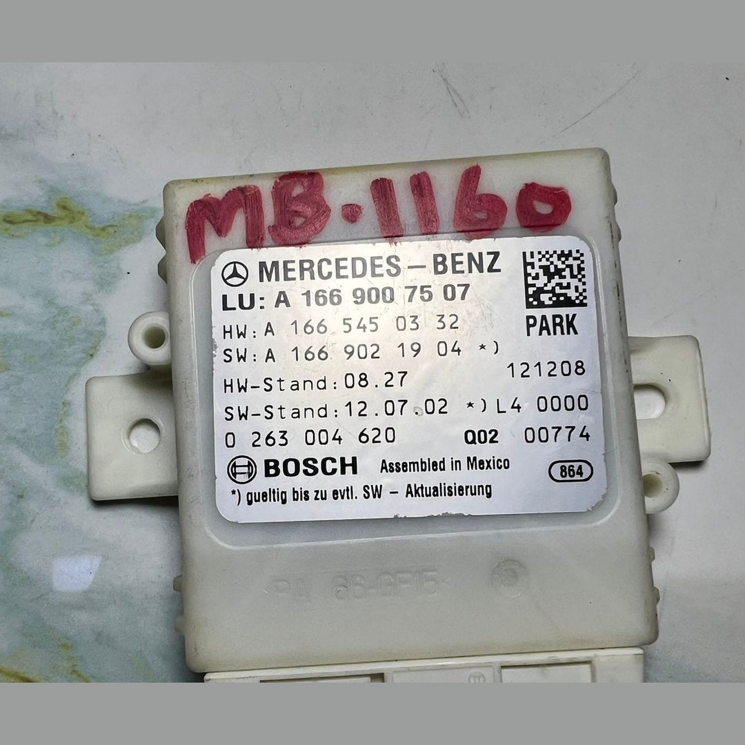 2012-2015 Mercedes ML350 Park Assist Control Unit A1669007507 ML W166 GL-Class