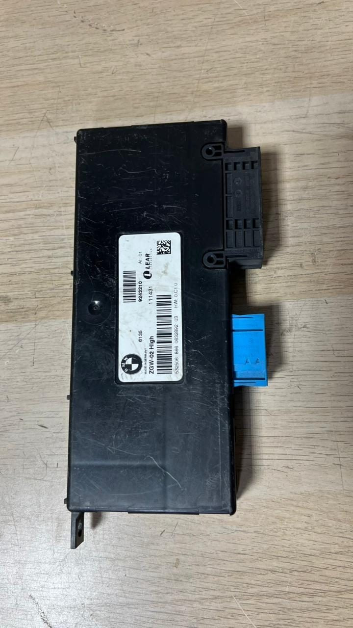 2012 BMW 535i Central Gateway Module 9243210 F10 F11 5' 528, 550