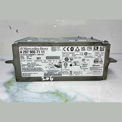 20-25 Mercedes W206 C-Class Radio Audio Multimedia Head Unit  A297 9007111 OEM