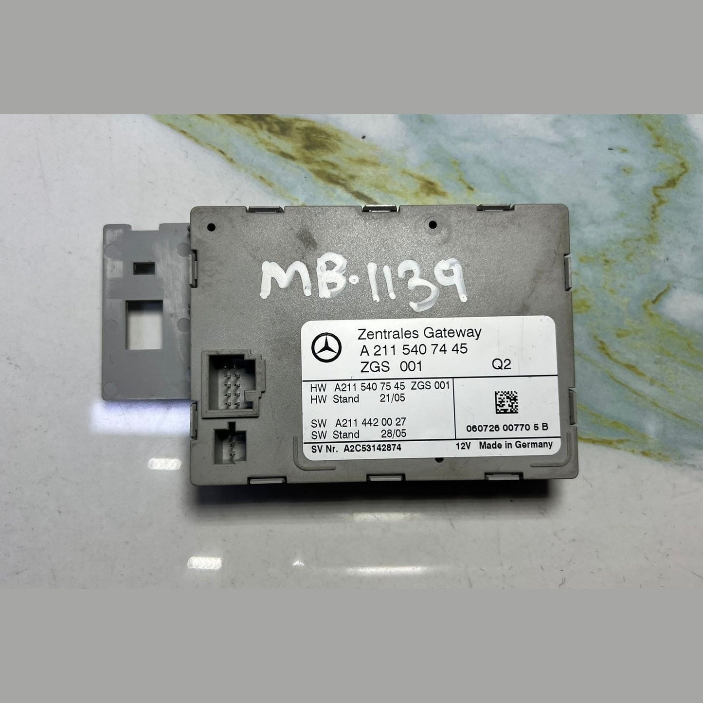 Mercedes Central Gateway Module A2115407445 E-Class W211