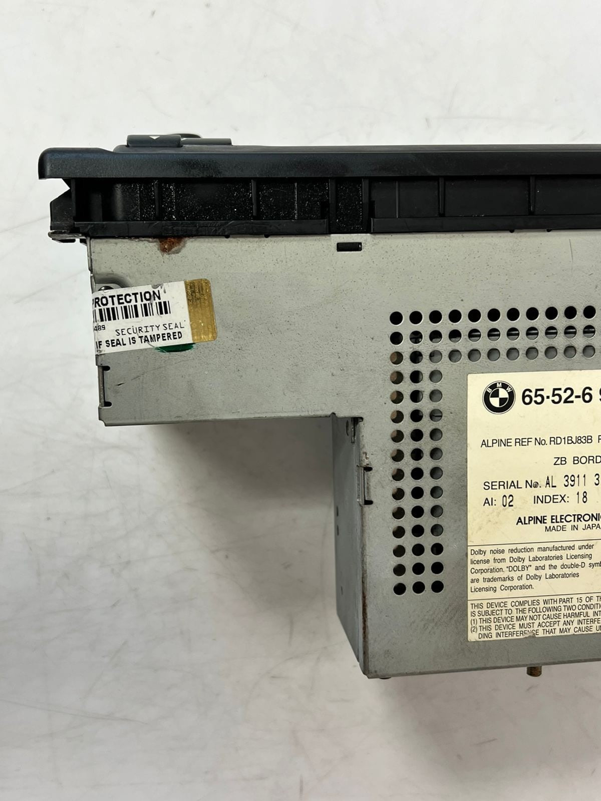 2002-2003 BMW 530i E38, E39, E53 16':9' On-Board Monitor Wide Screen 6934412 OEM