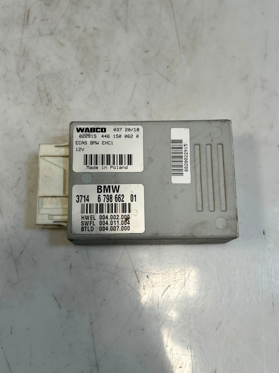 2010 BMW 750Li 5' 7' F02 GT F07 xDrive Suspension Control Unit 6798662 OEM