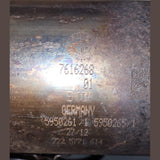 2006-2013 BMW E70 X5 3.5I Catalytic Converter 7616268 X5 F10 F11 F06 F12 F13 F15