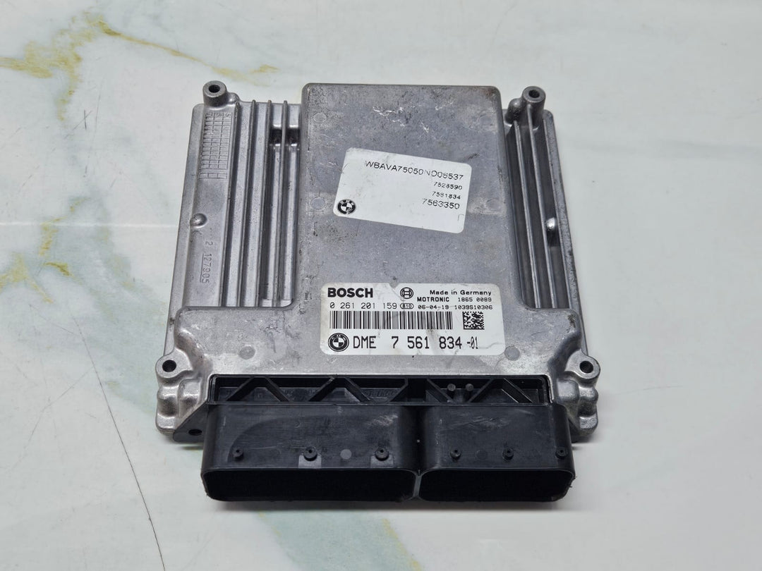 2006 BMW E90 320i N46 Engine Control Unit DME ECU ONLY 7561834 OEM